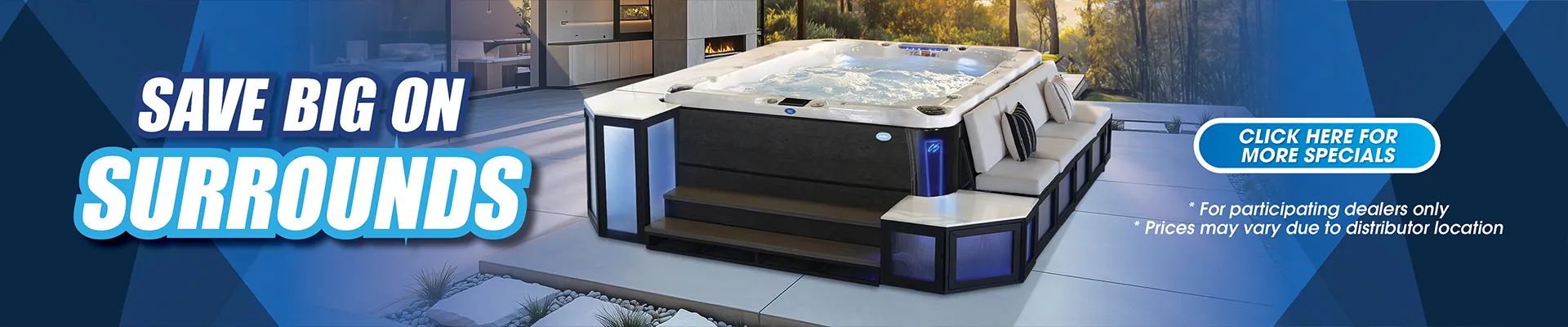 Calspas hot tub being used in a family setting - Hemet