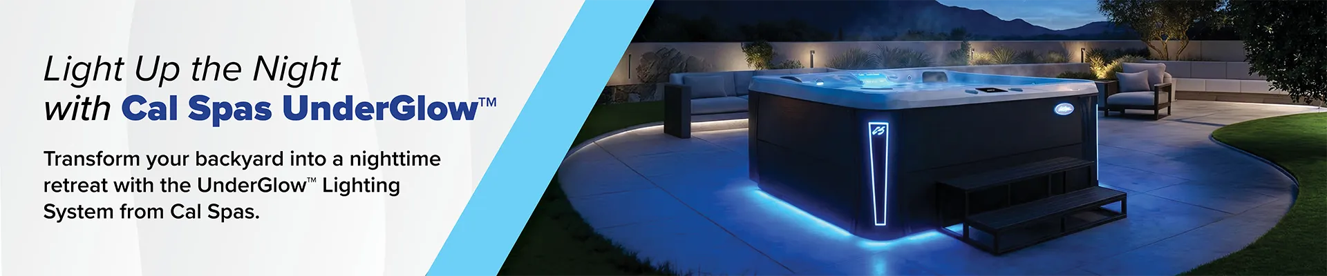 Calspas hot tub being used in a family setting - Hemet